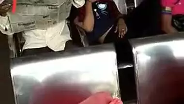 Teen Desi pulls shirt on head to sleep but pervert touches her XXX boobs