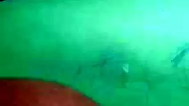 Big ass aunty slapping booty during live call