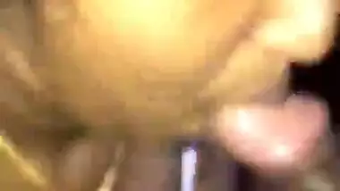 Beautiful and Shy Sri Lankan Girl Giving a Sensual Blowjob to Her Boyfriend