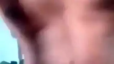 Huge boobs mallu aunty rolling big eyes during viral sex