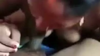 Desi Bihari milf gives a deep blowjob to her husband