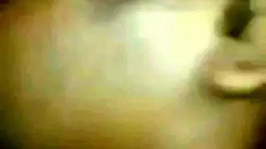 Shy girl in hotel with lover