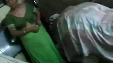 When XXX wife was hired as maid Bhabhi knew that she must strip for Desi employer