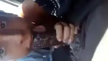 Claire fucks Vance's Big Black Cock with her mouth on a long ride