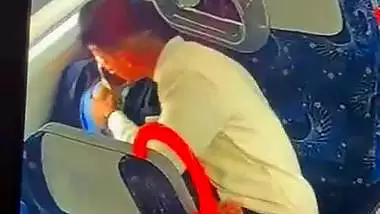 Meerut metro train CCTV caught college girl boob sucking