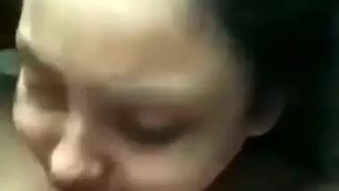 Big boob Kolkata slut gives an Indian blowjob and drinks cum