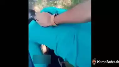 Tamil lovers car foreplay and outdoor sex