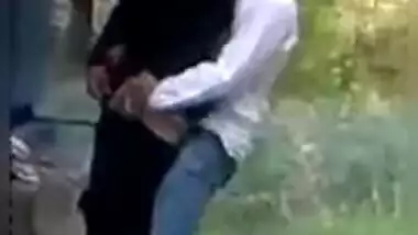 Desi mms sex . Wife cheats on her husband outdoor while he sleep