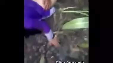 Hindisex video of a big ass bhabhi enjoying outdoor sex with her lovers