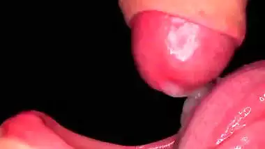 Mindblowing Indian blowjob and cum swallowing