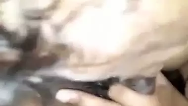 Big boob South Indian milf’s cock sucking and riding