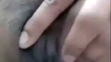 Naked pussy show of hottie from Haryana