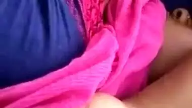Youngster can't stop worshipping juicy Desi tits in the porn video