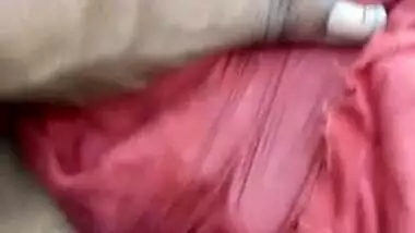 Desi young pussy eats big dick outdoors