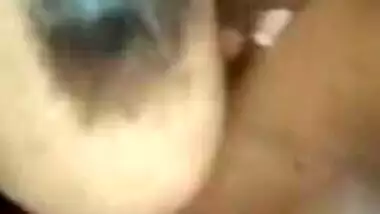 Arousing Indian housemaid knows how to shake her natural XXX melons