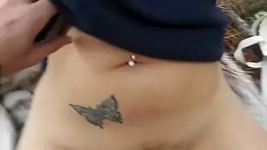 (outdoor Public) Oral Sex In The Mountains With A Strange Hiker Who Is Very Horny