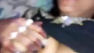 Guy fucks fatty Desi woman's cunt in the XXX low-quality MMS video