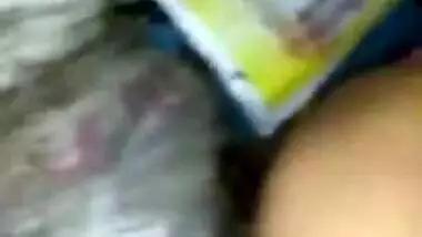 Sexy desi sleeping wife boob pussy and ass captured by hubby after fucking