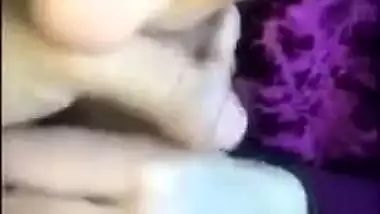 Point of view porn video of Desi girl sucking hard sex instrument