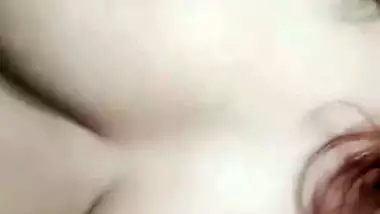 Gorgeous Bengali girl big boobs showing to boyfriend