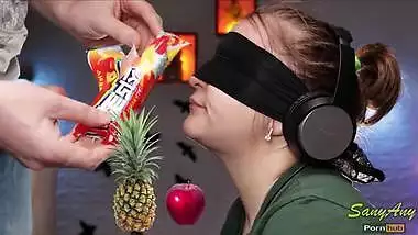 A game of taste- My best friend give me when I was guessing the taste of ice cream! xSanyAny