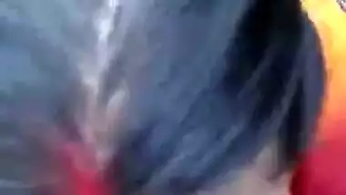 Bindi lady sucking lund – Outdoor blowjob sex