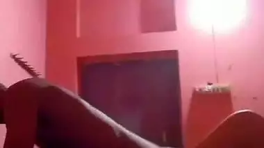 Young 21 yr old couple enjoys their romantic sex in bed