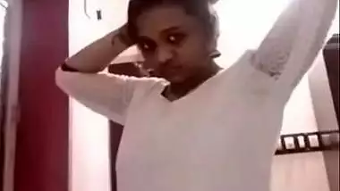 Today Exclusive- Shy Desi Girl Strip Her Cloths And Showing Her Nude Body Part 2