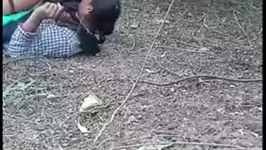 Cheating lewd wife is caught fucking outdoor with tramp, Desi mms XXX sex