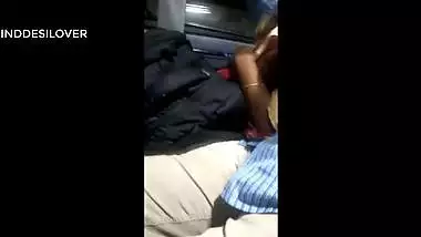 Desi MILF is hungry for cock and gives XXX blowjob right in the bus