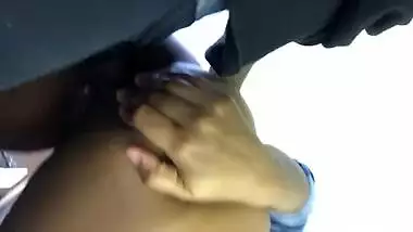 Bring your wife to work day; doggystyle on my desk, trying to get caught