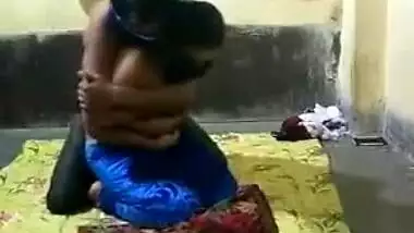 Man approaches Desi girlfriend from behind and feels up her XXX boobies