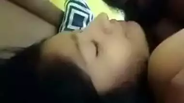 Big guy enjoys romantic sex with his cute GF