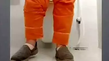 Boob show in restaurant and blowjob by dehati burkha GF