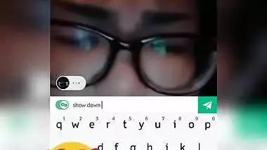 Today Exclusive- Cute Indo Girl Showing Her Boobs On Video Call Part 4