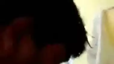 Bengali sex video of a breasty Tamil hotty with her fresh juvenile bf