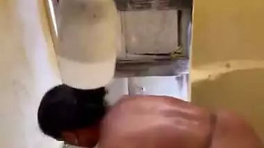 Mature big ass mom ready to take naked bath