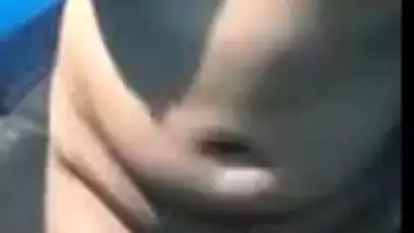 Busty Desi wife poses naked teasing with her XXX curves in MMS video