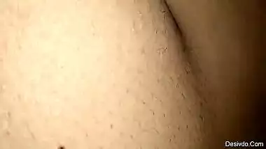 Horny desi wife seducing herself, hubby records her act !