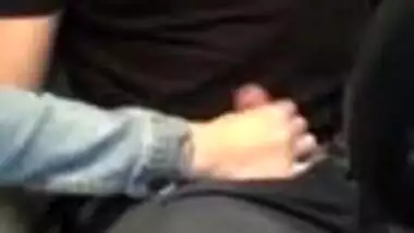 UBER driver was Fingering me and i gave him a Hot Blowjob and ate his Cum