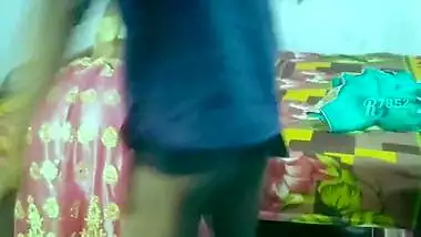 Indian Desi Pornstar Couple Recording Their Homemade Video For