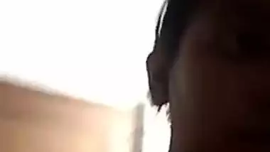 Striptease video call of a cheater bhabhi to lover