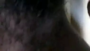 Desi makes her sex hairy pussy public as well as small XXX tits