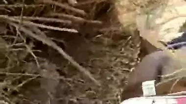 Village lover caught fucking outdoor