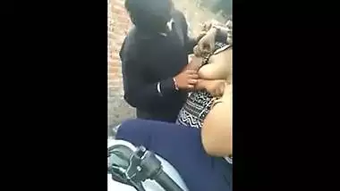 Hot large billibongs desi legal age teenager beauty receives her tits crammed in threesome!