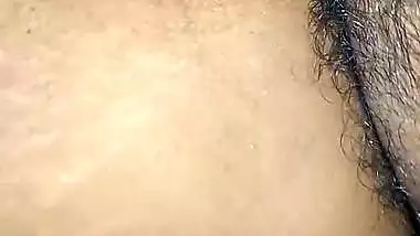 Sexy ass desi wife riding dick of husband after blowjob