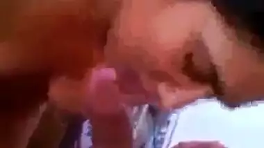 She gives nice blowjob
