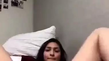 Desi nude Mumbai girl fucks her asshole with a makeup brush