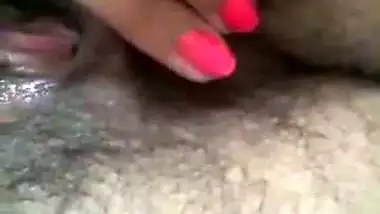 Wet pussy and anus of Indian teen
