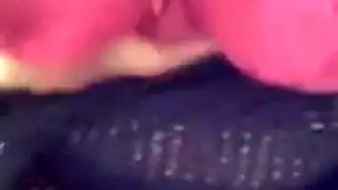 Appetizing Desi MILF with a mask on face rubs XXX nipples with ice cube